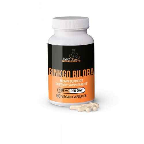 Body Supplements – Ginkgo Biloba Vega Caps 60mg (90 pieces)